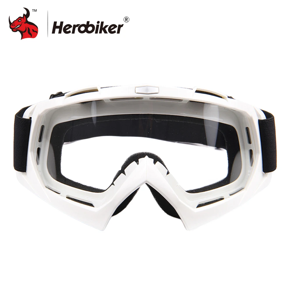 Очки HEROBIKER для мотогонок по бездорожью зимние очки катания на коньках езды
