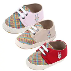 Весенне-осенняя парусиновая обувь для новорожденных мальчиков и девочек с мягкой подошвой, обувь для малышей в Корейском стиле, обувь для