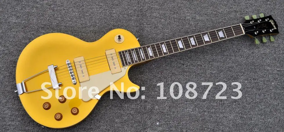 

G Top quality 52 goldtop VOS Standard style electric guitar with p-90 tailpiece