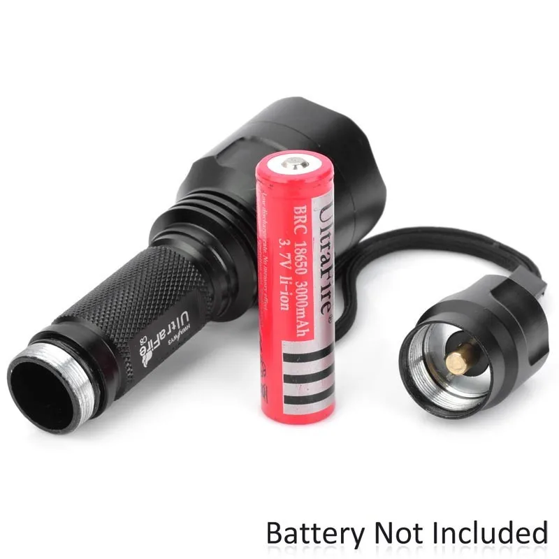 UltraFire كري XM-LT6 18650 مصباح يدوي الشعلة فانوس الصيد في الهواء الطلق الإضاءة التبديل التكتيكي لوز T6 الارسال لمبة LED مصباح UltraFire كري XM-LT6 18650 مصباح يدوي الشعلة فانوس الصيد في الهواء الطلق الإضاءة التبديل التكتيكي لوز T6 الارسال لمبة LED مصباح