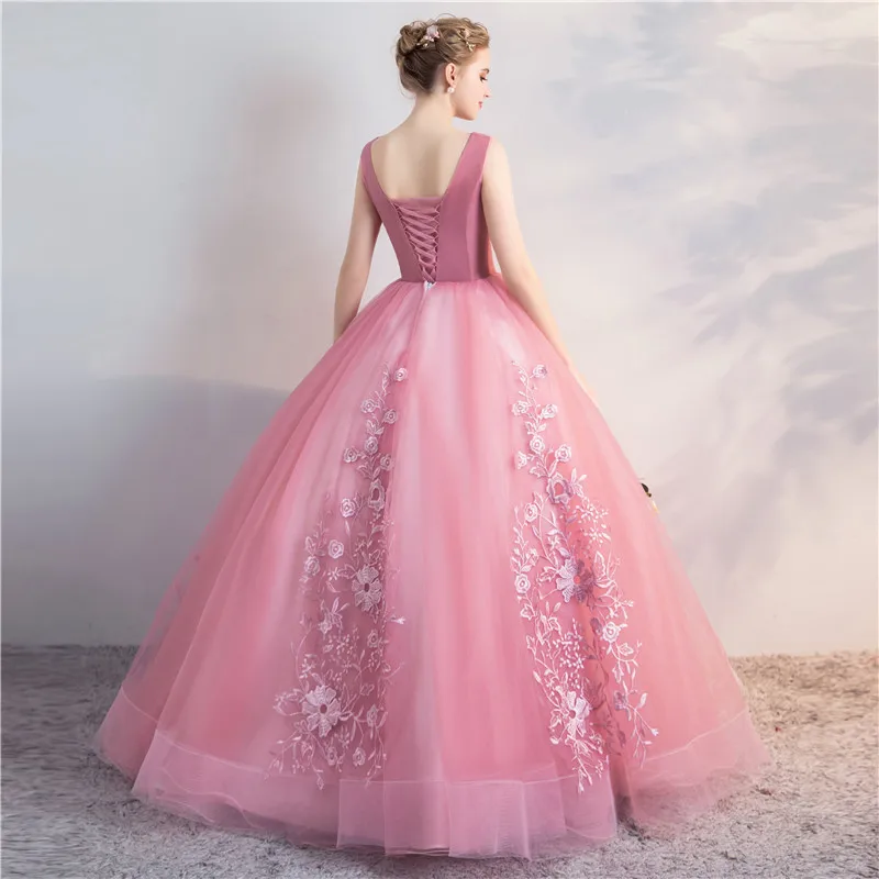 mauve colour gown