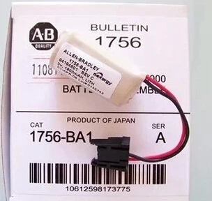

For Allen Bradley Control Logix PLC Battery 1756-BA1 1756-L1 1756-L1M1 1770-XYC/A 1770-XYB CPU Battery+Plug Free Tracking