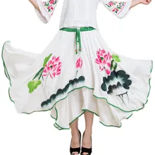 Брендовые летние юбки, женская мода, вышивка, качественная, для пляжа, для девушек, хлопок, элегантная, макси, одежда, бохо, халат, Saia Longa, длинная юбка