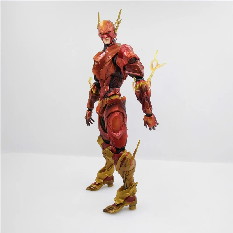  PLAY ARTS KAI DC Comics Justice League The Flash PVC Action Figure Model Doll Kids Toys Figurine
