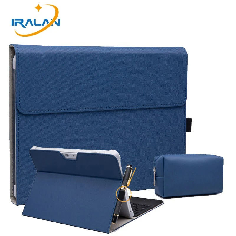 

Flip Stand Cover For Microsoft Surface Go Pro 4 5 6 12.3 Case Faux Leather Waterproof Women Men Tablet Ultra-thin Sleeve Bag
