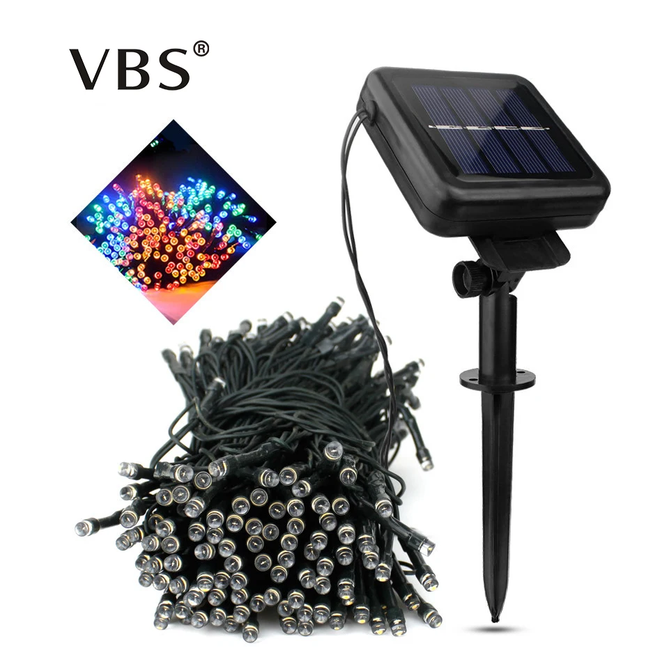 

Outdoor Solar Powered LED String Lights Waterproof 22M 12M 7M Fairy Lighting for Christmas Garden Lawn Yard Holiday Decoration