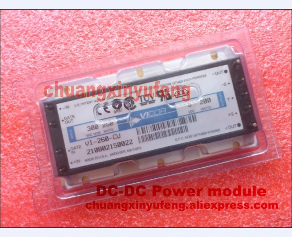 VICOR converter module VI 260 CU DC DC Power module DC 300V 5V 200W40A