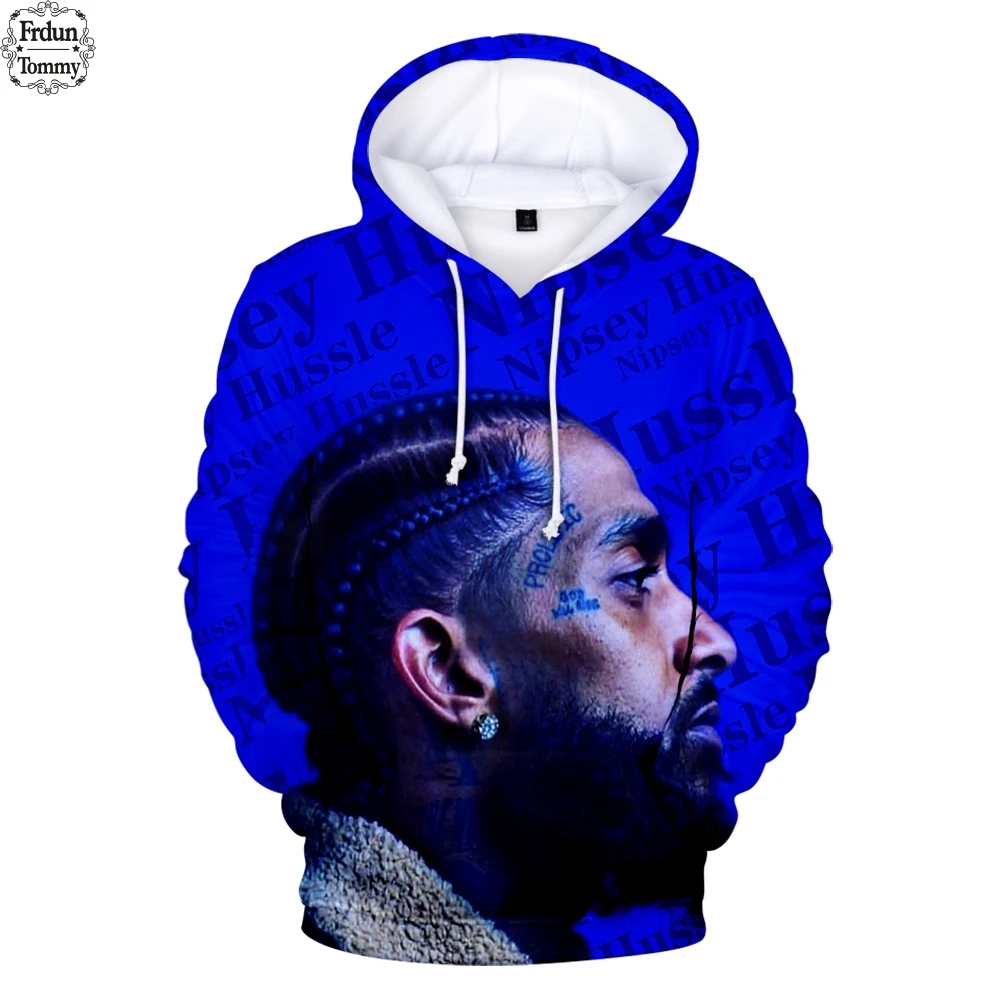 

Frdun Tommy Nipsey Hussle 3D New Style American Rapper Hoodies Men Exclusive Fashion Sweatshirts Hot Sale Streetwear Hoodies 4XL