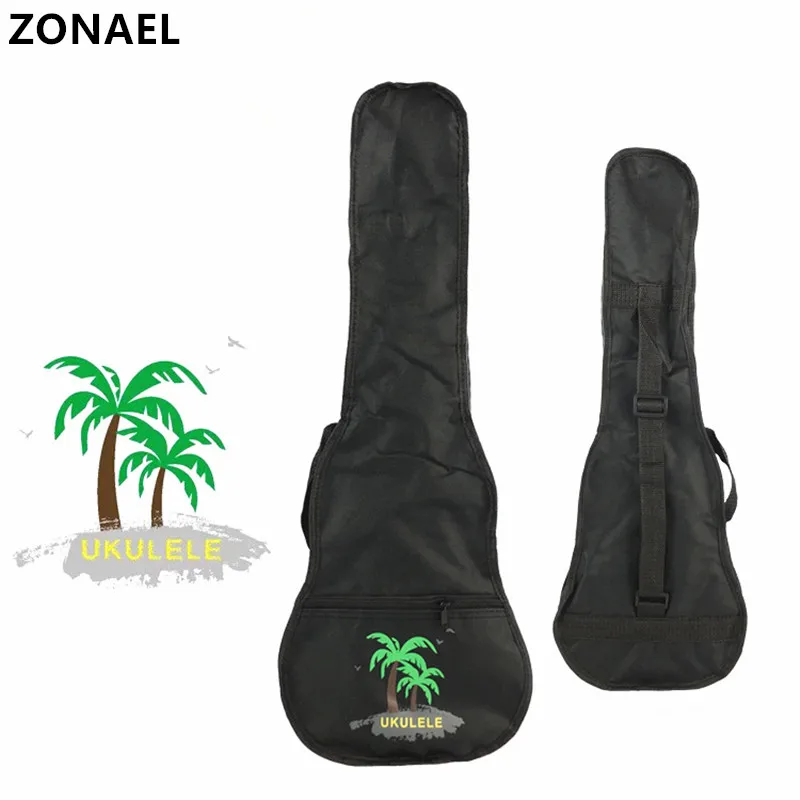 

ZONAEL 21 23 26 Inch High Quality Ukulele Waterproof Bag Hawaii Small Guitar Bag Ukulele Case Single Shoulder Single Layer Bag