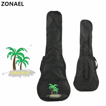 

ZONAEL 21 23 26 Inch High Quality Ukulele Waterproof Bag Hawaii Small Guitar Bag Ukulele Case Single Shoulder Single Layer Bag