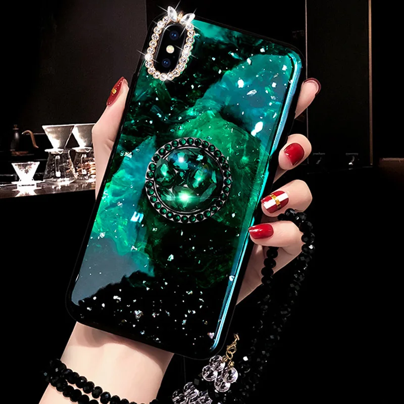 Чехол для Oppo R15 мобильного телефона женский R17pro Tide бренд силиконовый алмаз R11s