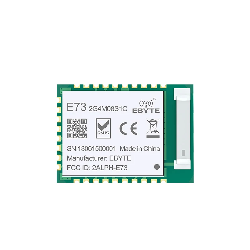 NRF52840 IC RF модуль 2,4 ГГц 8 дБм E73-2G4M08S1C ebyte длинный диапазон ebyte Bluetooth 5,0 nrf52 nrf52840 передатчик и приемник