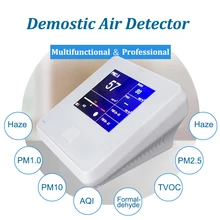 LED screen Domestic formaldehyde laser PM2.5 detction haze Meter professional air quality test instrument multi-function detcter