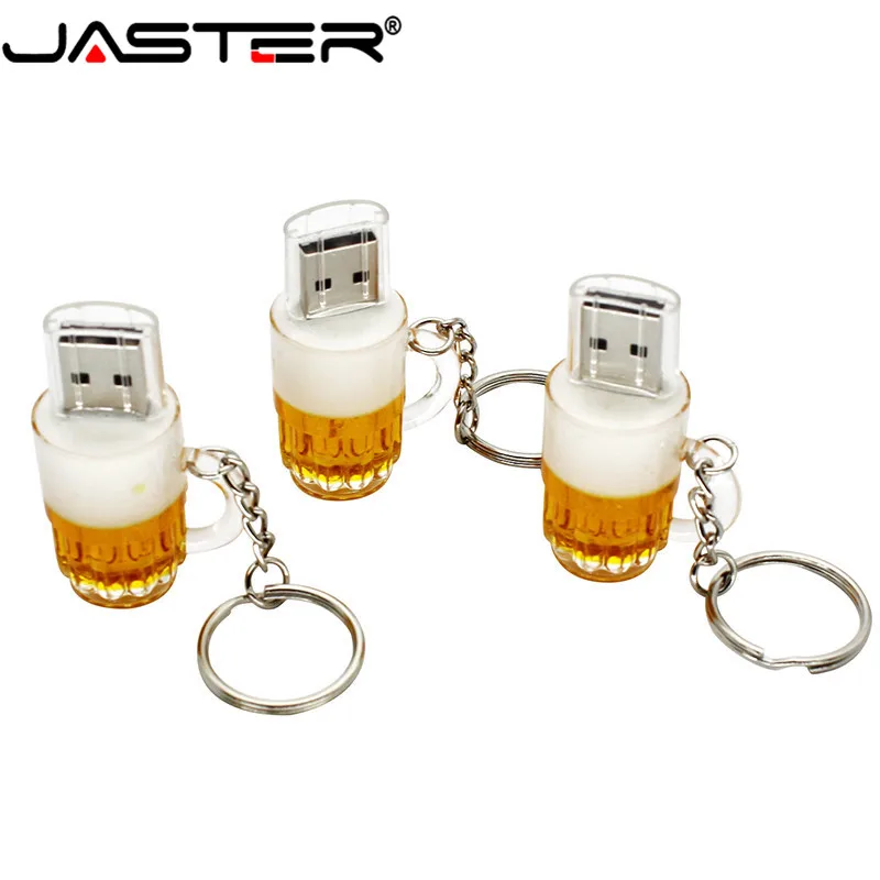 JASTER специальная пивная кружка модель usb флэш-накопитель пивное стекло Флешка 8 ГБ 16 ГБ 32 ГБ карта памяти Флешка USB 2,0 флешка