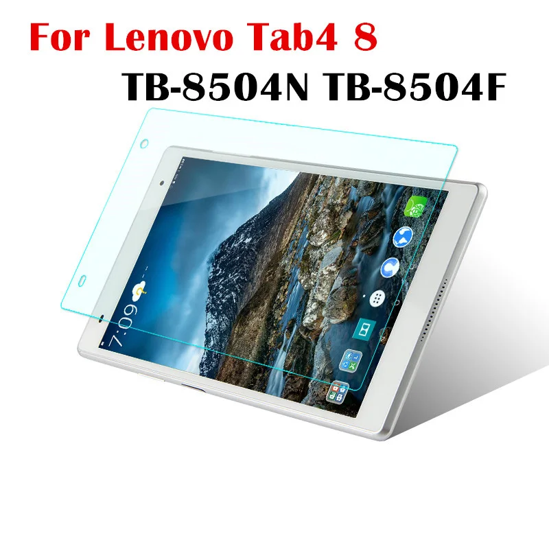 Закаленная Защитная стеклянная пленка для экрана для lenovo Tab 4, 8 TB-8504F TB-8504N TB-8504X Tab 4, 8. 0 дюймов планшет защитный Стекло с уровнем твердости 9H