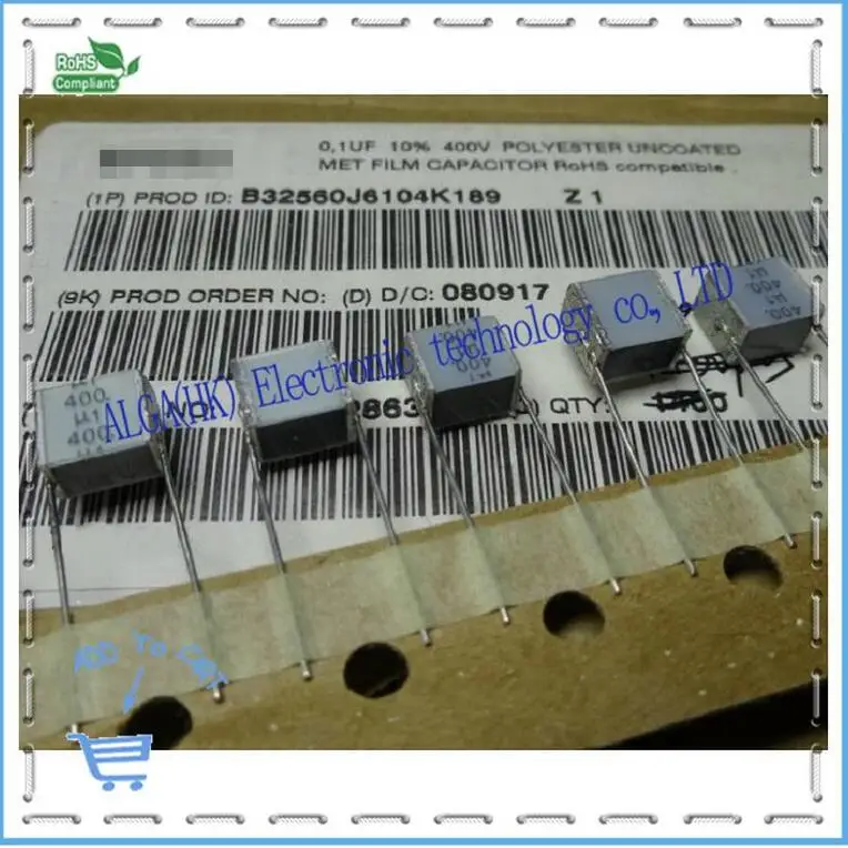 

B32560 thousand layer cake P7.5 0.1 uf membrane capacit nf 104/400 100 v
