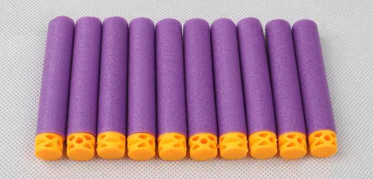 100 шт. полые мягкие головы 7 2 см пополнения Дартс для Nerf серии бластеров Новое