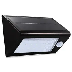 Современные солнечные светодиодный настенный светильник Водонепроницаемый детектор движения Дверные огни наружного освещения с
