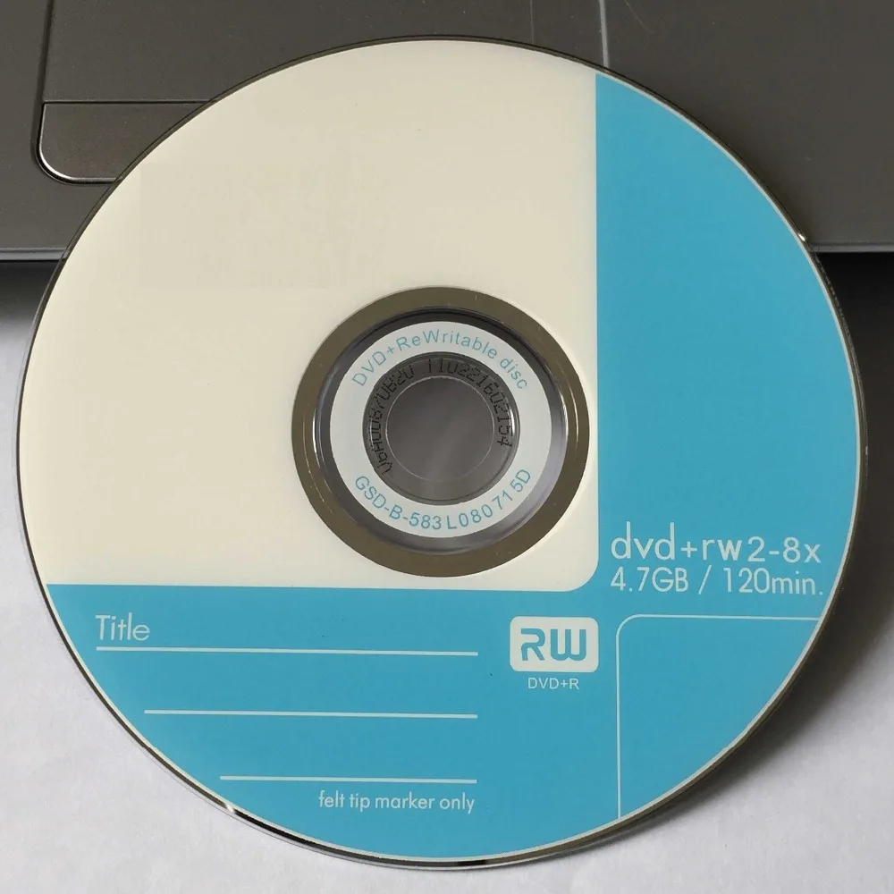 5 дисков Класс 8x4.7 gb Бланк синий с DVD + RW диск | Электроника