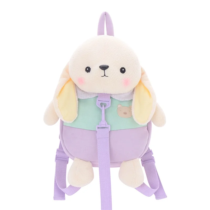 Plush Bunny Backpacks for Kids Children Shoulder Rabbits School