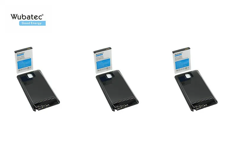 Wubatec 3 шт. Note NFC Расширенный аккумулятор 6400 мАч для Samsung Galaxy Note3 N9000 N9002 N9005 N9006 N900A N900V