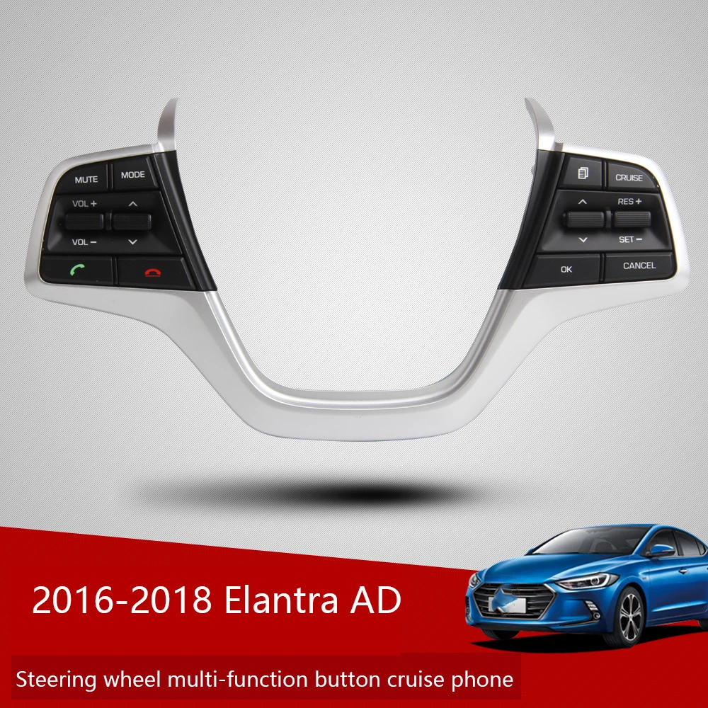 5 шт. для hyundai Elantra AD кнопки круизного контроля громкости канала Bluetooth кнопка телефона