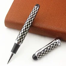 JINHAO 750 металлическая шариковая ручка с серебряным зажимом, офисные канцелярские принадлежности, Роскошные бренды, шариковые студенческие ручки, подарок