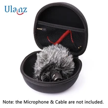 Practical Hard Protecting Case for RODE VideoMicro Microphone ,AriMic EVA Travel Carrying Bag VideoMic Me