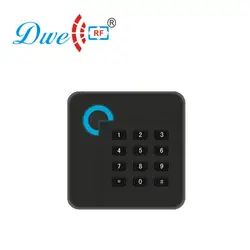 DWE cc РФ 125 кГц TK4100 EM ID RFID Card Reader для Система контроля доступа с 13.56 мГц Wiegand черный близость сканер d402