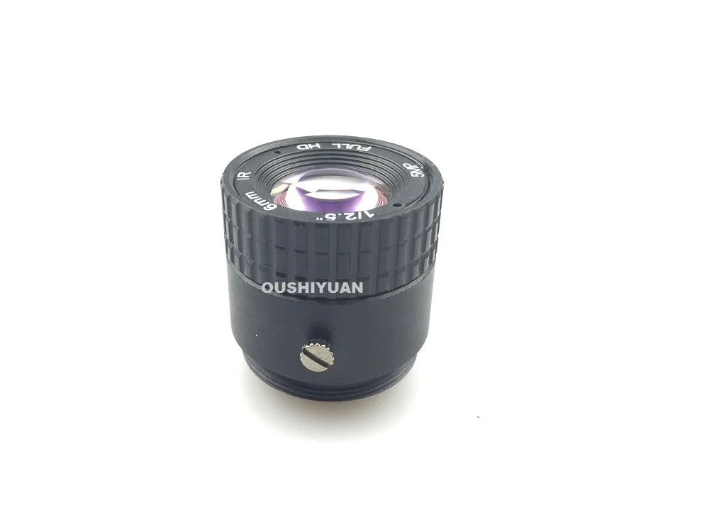 

CCTV 1/2.5" F1:1.2 Fixed Iris IR 6mm HD 5.0MP CS Mount Lens For CCTV Camera