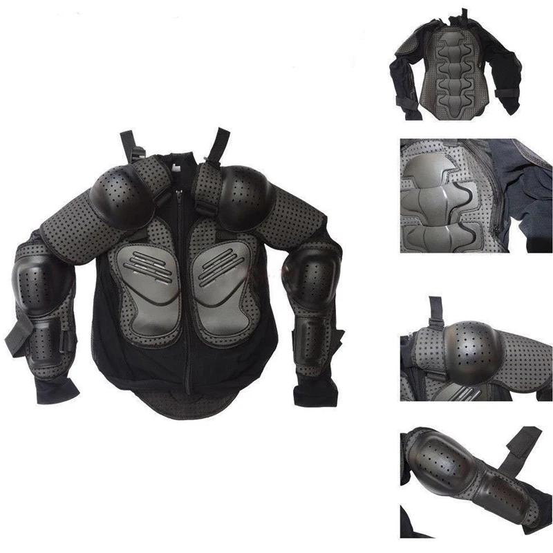 Motorcycle Cycling Jacket Body Guard Shirts Off Road Motocross Armor Racing Chest Spine Back Protector Dirtbike ATV Street Bike