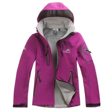 Женская уличная Водонепроницаемая альпинистская Лыжная куртка ветровка теплая дышащая ветрозащитная Спортивная уличная куртка