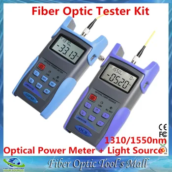 

JoinWit Fiber Tester with Handheld Optical Power Meter and Optical Light Source 1310/1550nm