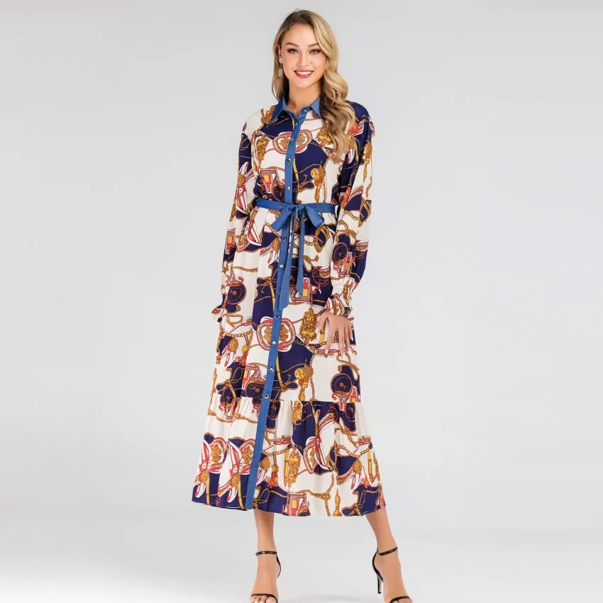 

XL-5XL Plus Size African Dresses For Women Robe Africaine African Dashiki Fashion Print Cloth Long Maxi Dress Africa Clothing