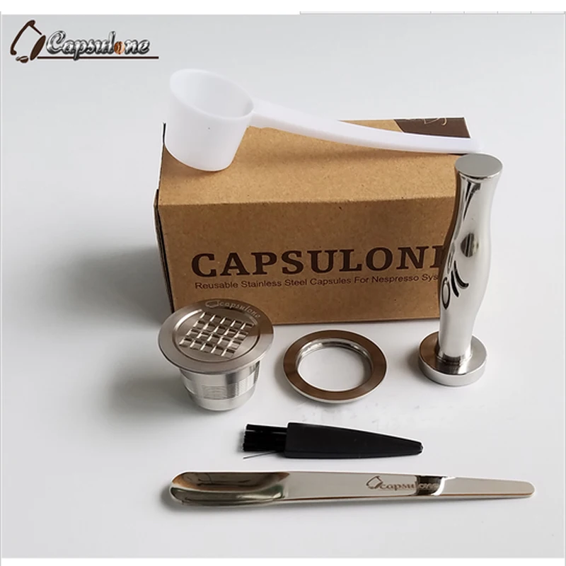 Капсулоновая МАШИНА Nespresso из нержавеющей стали и металла|coffee tamper|machine machinecoffee metal |