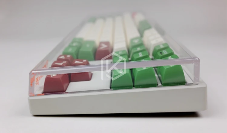  Acrylic Ornage 80% dust cover anti dust guard cap for 80% mechanical keyboard such as 87 tkl wkl 87