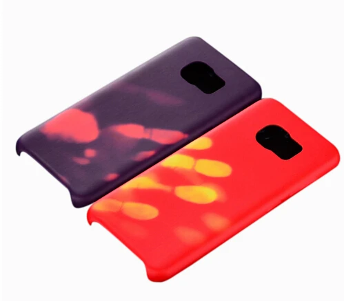 

2019 Mobile Phone Shell For Samsung 7edge S8 Plus Case Three Color Thermal Induction Color Temperature Color Changing Soft Matte