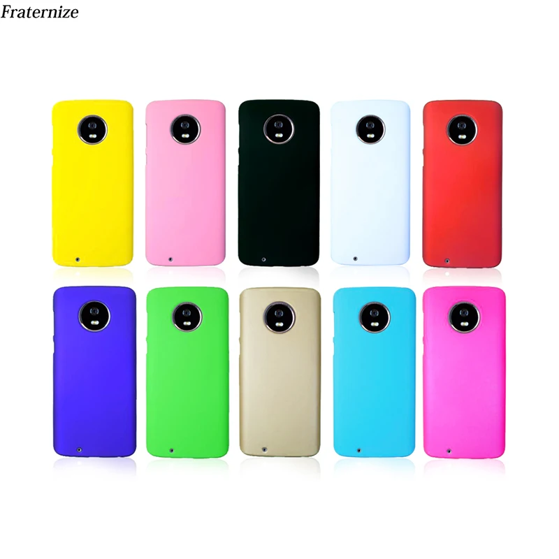 Чехол для телефона Motorola Moto G6 G5 G5S E4 E5 C Z2 Plus матовая кожаная жесткая задняя крышка Z3