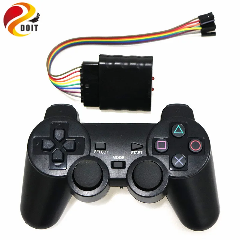 

2.4G Wireless game gamepad joystick for PS2 controller with wireless receiver playstation 2 console dualshock gaming joypad DOIT