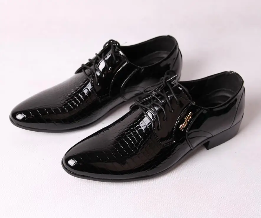 Туфли Мужские Лакированные Черные Купить