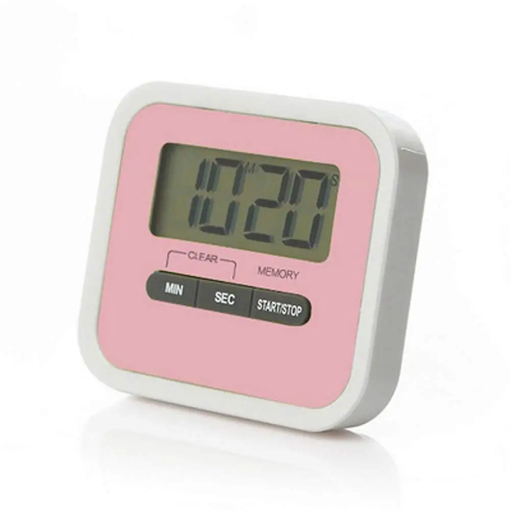

Digital Kitchen Timer, Cooking Timer Clock With Loud Alarm, Magnetic Back And Retractable Stand, Minute Second Countd