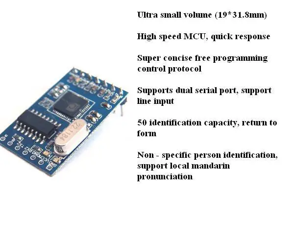 

C21 serial Non-specific person speech recognition module LD3320 Free program version 1.4
