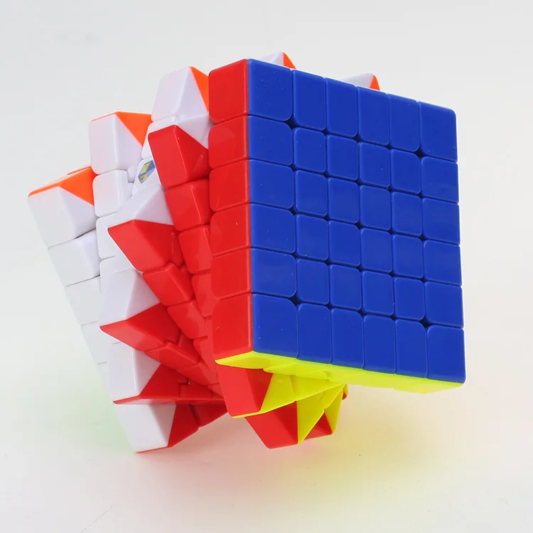 Чжишен Yuxin красный Kylin 6 Слои s Cube Stickerless/черный шесть Слои Cube Puzzle игрушки обучения и образования игрушка для детей