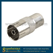 Superbat РФ Коаксиальный Разъем DVB-T ТВ-Тюнер Антенный Адаптер F Джек DVB-T Джек Fmelae РФ Коаксиальный Адаптер