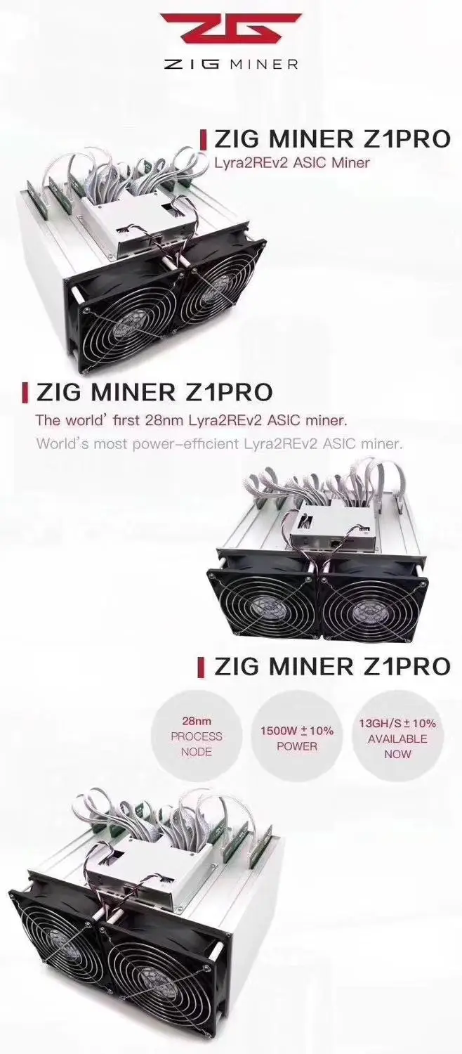 Dayun MINER Z1PRO 13GH/s Lyra2REv2 Asic miner с PSU MONA ORE XVG STAK mining лучше Z1+ Antminer S9 A9 Z11 Z9