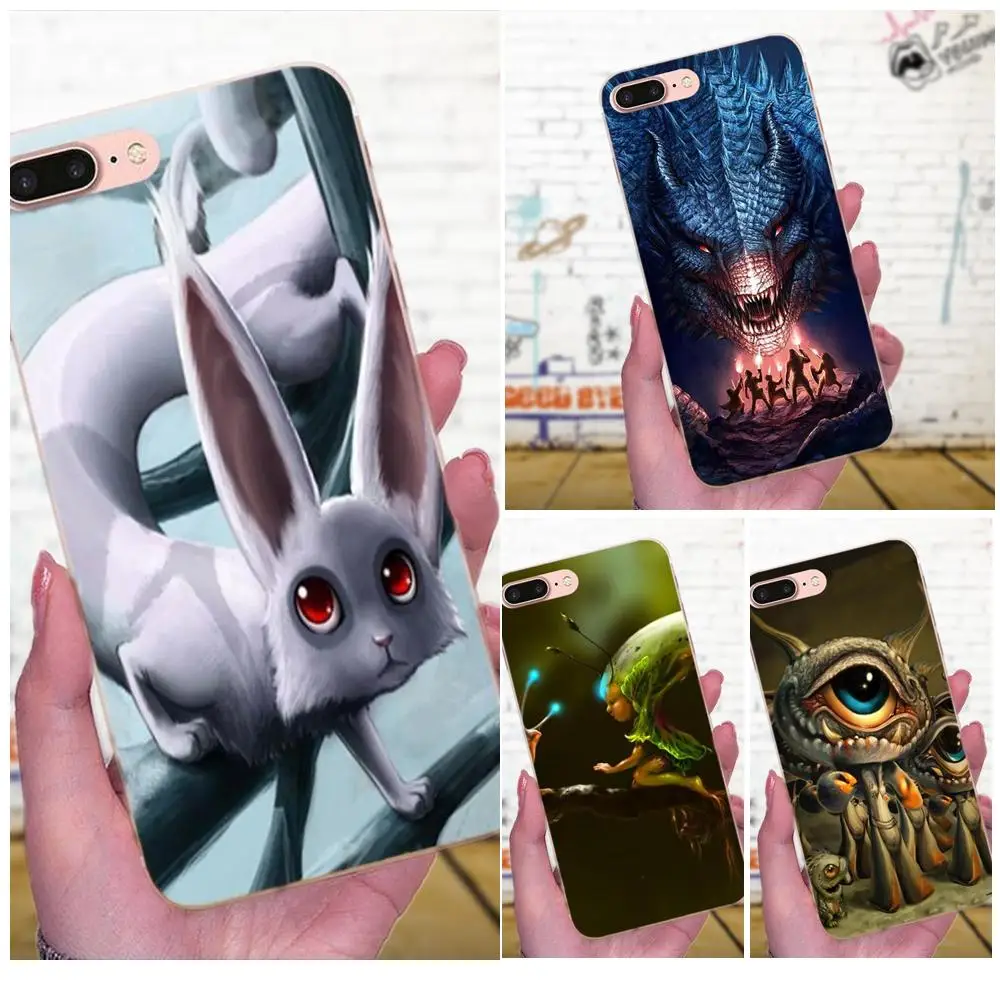 Чехлы Creature Art из ТПУ кожаные чехлы для Xiaomi Mi3 Mi4 Mi4C Mi4i Mi5 Mi 5S 5X 6 6X 8 SE A1 Max Mix 2 Note 3 4 |