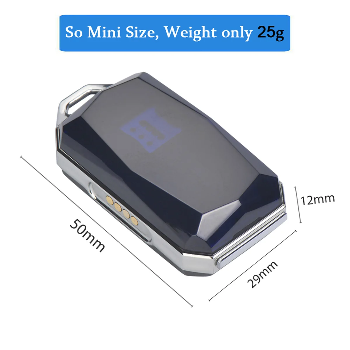  Neueste für Kinder/Ältere/Auto IP67 Wasserdicht Mode Edelstein Anhänger GSM AGPS Wifi LBS SOS Mini 