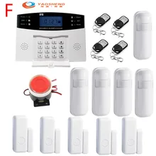 433Mhz Wireless Home GSM Security Alarm System IOS Android APP Control with Metion Detector Sensor 433Mhz Wireless Home GSM Security Alarm System IOS Android APP Control with Metion Detector Sensor