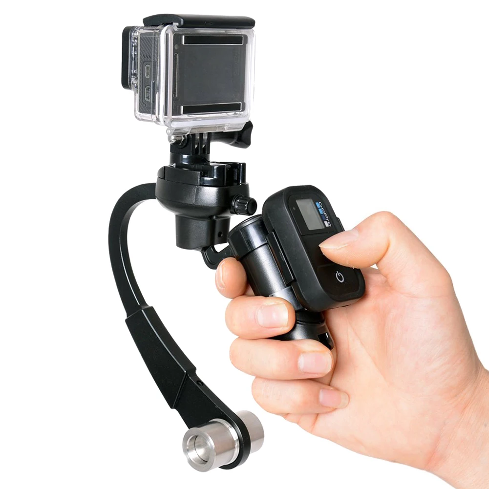 Мини Портативный Стабилизатор камеры Steadicam быстросъемный стабилизатор для