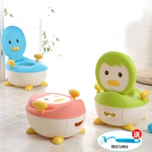 Детский горшок, унитаз-писуар, горшок с большим выдвижным ящиком, детский туалет, дизайн с героями мультфильмов, тренировочный туалет для детей от 0 до 5 лет